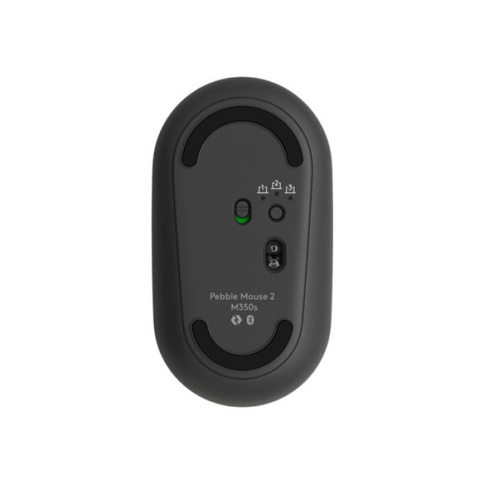 Мишка Logitech Pebble M350s Wireless Graphite (910-007015)