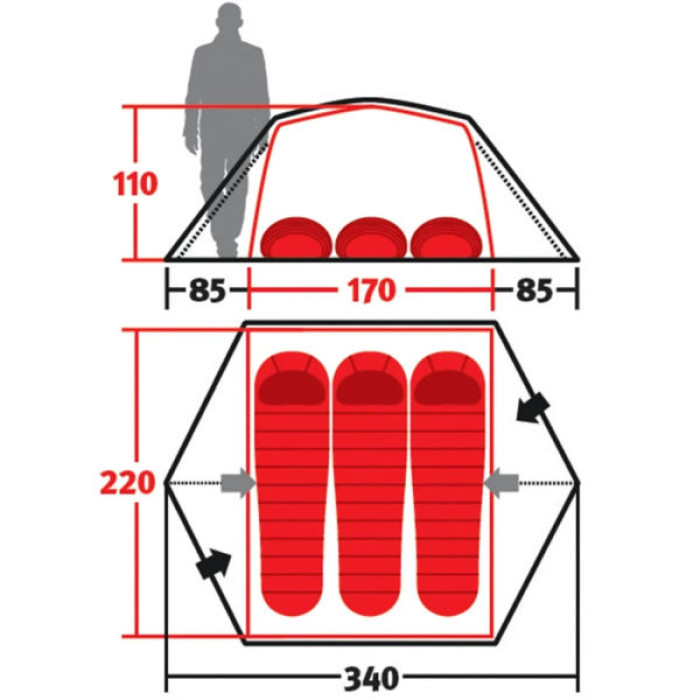 Намет Wechsel Charger 3 TL Laurel Oak (231009) (DAS303106)
