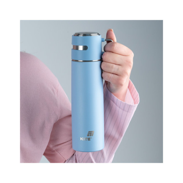 Термос Kite 500 мл блакитний (K25-1224-2)