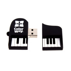 USB флеш накопичувач ColorWay Piano 32 GB 3.0 Black (CW-USBPO32)