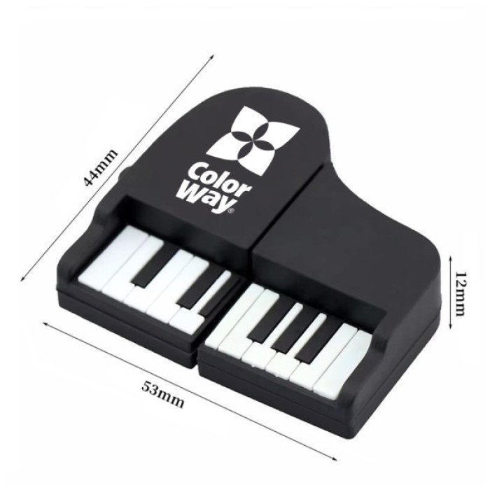 USB флеш накопичувач ColorWay Piano 32 GB 3.0 Black (CW-USBPO32)