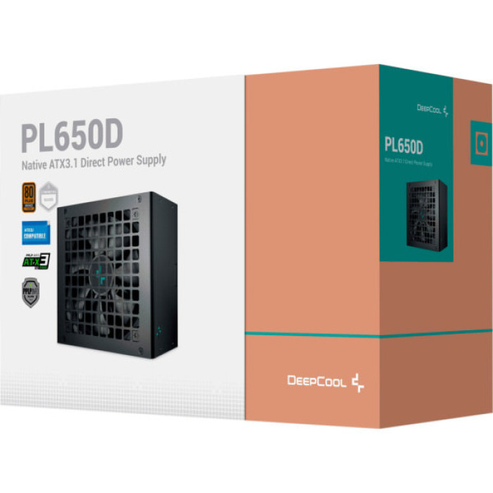 Блок живлення Deepcool 650W PL650D (R-PL650D-FC0B-EU-V2)