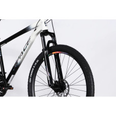 Велосипед Space 27.5" MARS DD FR рама-17" ST 2026 чорний з білим (OPS-SP-27.5-070)