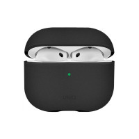 Чохол для навушників Uniq Lyden DS AirPods 4 Dallas Black (8886463691328)