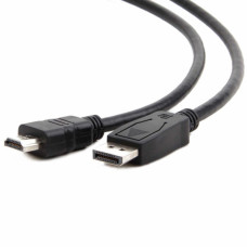 Кабель мультимедійний DisplayPort M to HDMI M 5.0m Cablexpert (CC-DP-HDMI-5M)