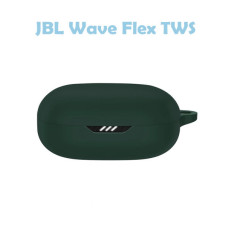 Чохол для навушників BeCover Silicon для JBL Wave Flex TWS Dark Green (710194)