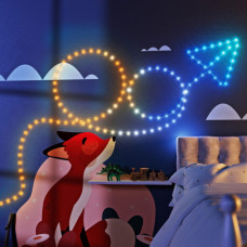 Гірлянда Twinkly Smart LED Strings USB 200 Star-shaped RGB LEDs, Green Wire, USB-C 12м (TWKS200RGB-G)