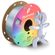 Пластик для 3D-принтера Polymaker PLA PANCHROMA SILK 1,75mm 1kg SILVER (CA03018)