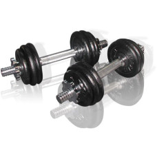 Гантельний набір Toorx 15 кг з кейсом (VAL-15DGN) (931410)