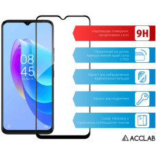 Скло захисне ACCLAB Full Glue Tecno Spark 9 Pro Black (1283126547300)