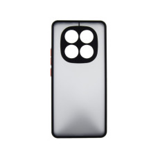 Чохол до мобільного телефона Dengos Matte Xiaomi Redmi Note 14 Pro (Black) (DG-TPU-MATT-156)