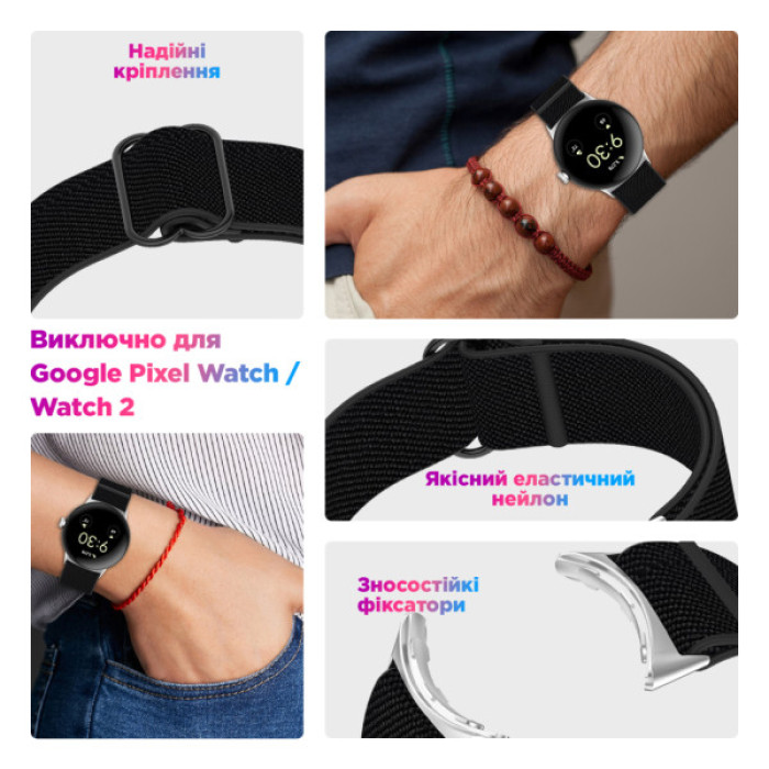 Ремінець до смарт-годинника Armorstandart Google Pixel Watch / Watch 2 / Watch 3 41 mm Red (ARM75426)