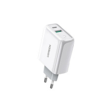 Зарядний пристрій UGREEN CD170 36W USB + Type-C Charger (White) (60468)