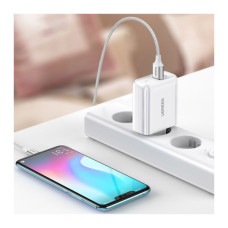 Зарядний пристрій UGREEN CD170 36W USB + Type-C Charger (White) (60468)