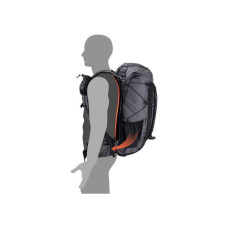 Рюкзак туристичний Naturehike Rock NH19BP095 60+5 л графіт в клітинку (6927595761649)