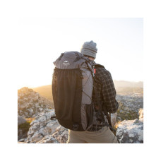 Рюкзак туристичний Naturehike Rock NH19BP095 60+5 л графіт в клітинку (6927595761649)