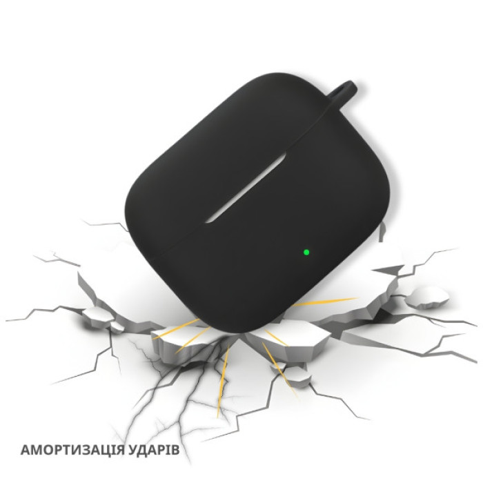 Чохол для навушників BeCover для OPPO Enco Buds 3 Pro Black (714837)