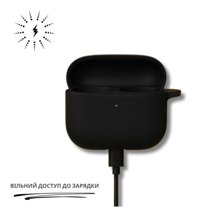 Чохол для навушників BeCover для OPPO Enco Buds 3 Pro Black (714837)