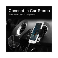 Кабель мультимедійний 3.5mm M to 3.5mm M 1.0m fabric black Vention (BAGBF)