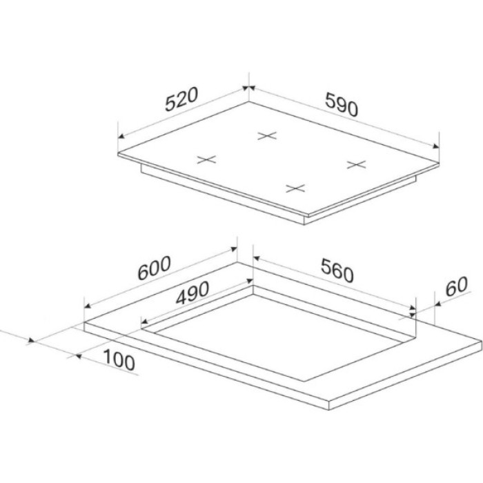 Варочна поверхня Hansa BHKY61139