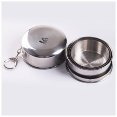 Стакан туристичний Line Art Nebraska 240 мл сріблястий (110053421LA-77)