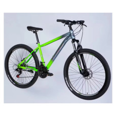 Велосипед Space 27.5" MARS DD FR рама-17" ST 2026 зелено-сріблястий (OPS-SP-27.5-068)