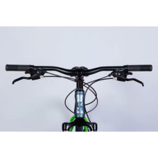 Велосипед Space 27.5" MARS DD FR рама-17" ST 2026 зелено-сріблястий (OPS-SP-27.5-068)