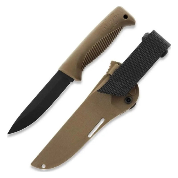 Ніж Peltonen M07, покриття cerakote FDE, coyote (FJP126)