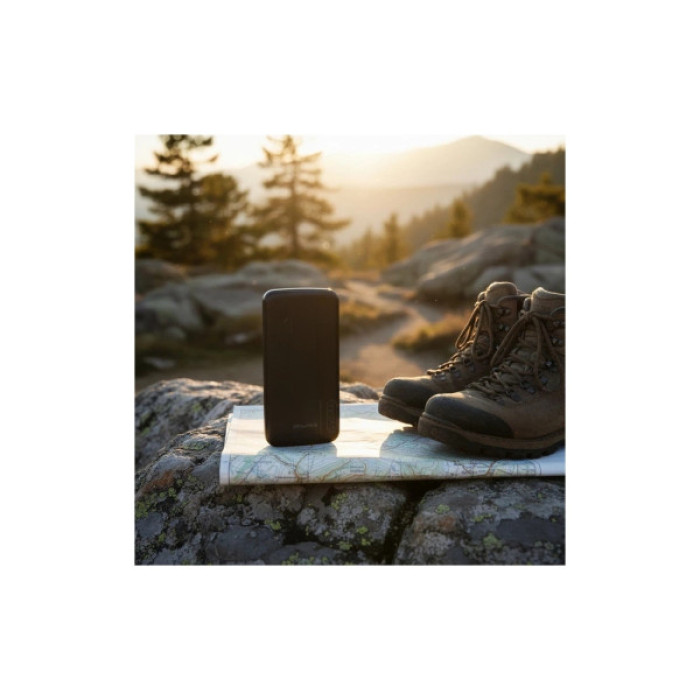 Батарея універсальна AWEI 10000mAh P20K, 12W, Black (6954284009744)