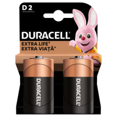 Батарейка Duracell D LR20 лужна 2шт. в упаковці (81545439/5005987/5014435)