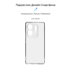 Чохол до мобільного телефона Armorstandart Air Infinix Zero 30 4G Camera cover Clear (ARM73920)