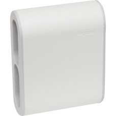 Мережевий розгалужувач LEGRAND Стандарт 4х2К бічні розетки 6А Білий/Сірий (049400)