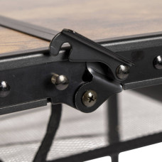 Туристичний стіл Bo-Camp Decatur 90 x 60 cm Коричневий (1404200)