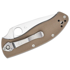 Ніж Spyderco Tenacious M4 Brown G10 (C122GBNM4P)