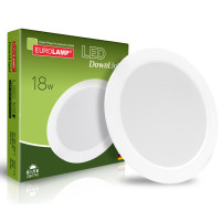Світильник Eurolamp Downlight NEW 18W 1600Lm 4000K (LED-DLR-18/4(new))