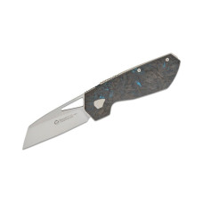 Ніж Maserin W2, M390, fat carbon, синій (371/B)