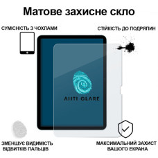 Скло захисне BeCover Matte Anti-Glare Apple iPad Air 11" M2/M3 (2024/2025) (713705)
