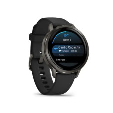 Смарт-годинник Garmin Venu 4 (41mm), Black w/ Slate + Black, GPS смарт-годинник (010-03013-02)
