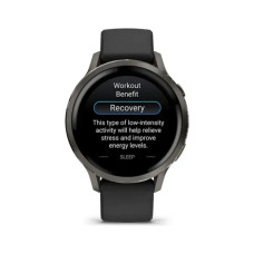 Смарт-годинник Garmin Venu 4 (41mm), Black w/ Slate + Black, GPS смарт-годинник (010-03013-02)