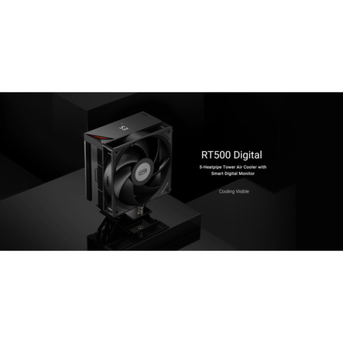 Кулер до процесора PcCooler RT500 Digital BK