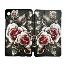 Чохол до планшета BeCover Smart Case Samsung Galaxy Tab A11 Plus SM-X236B 11.0" Black Rose (714013)