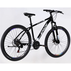 Велосипед Space 29" MERCURY DD FR рама-18" AL 2026 чорно-білий (OPS-SP-29-171)