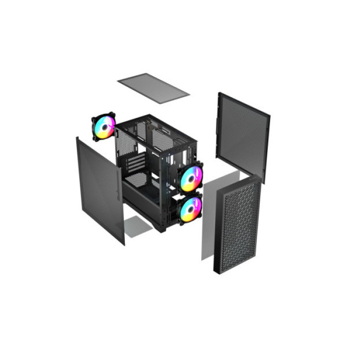 Корпус Logic concept DART PRO ARGB MINI BLACK (AM-DART-PRO-ARGB-10)