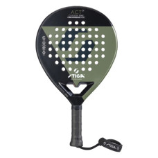 Ракетка для падел тенісу Stiga Racket ACT Black/Olive Green (2202-0919-01) (931518)