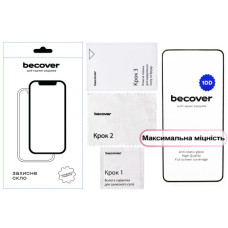 Скло захисне BeCover 10D Motorola Moto G86 Black (713743)