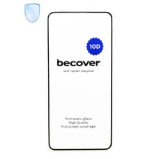 Скло захисне BeCover 10D Motorola Moto G86 Black (713743)