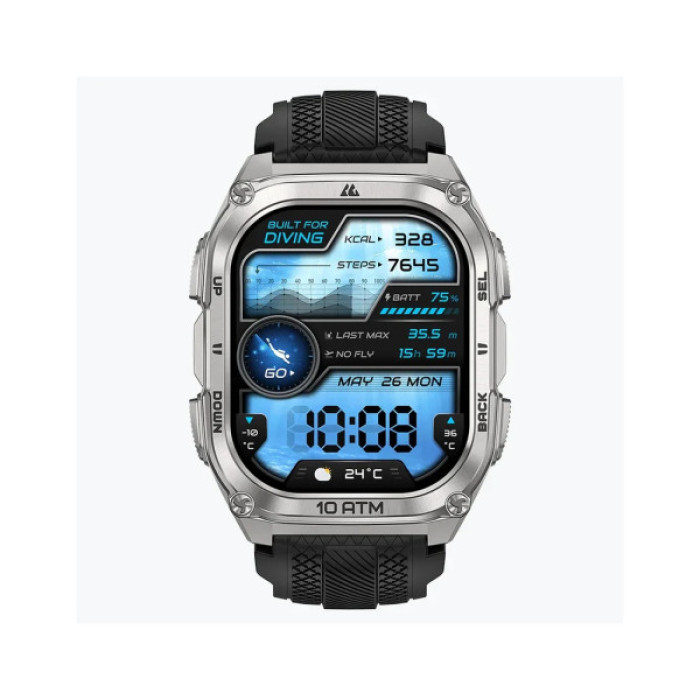 Смарт-годинник KOSPET TANK M4 SILVER (6978602500072)