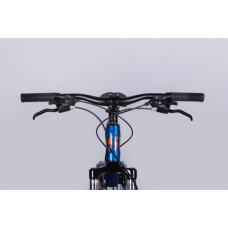 Велосипед Space 24" MERCURY DD FR рама-11" AL 2026 синьо-помаранчевий (OPS-SP-24-062)