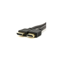 Кабель мультимедійний HDMI M to HDMI M 0.3m V1.4 black Merlion (YT-HDMI(M)/(M)HS-0.3m)