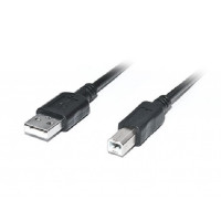 Кабель для принтера USB 2.0 AM/BM 3.0m Pro black REAL-EL (EL123500027)